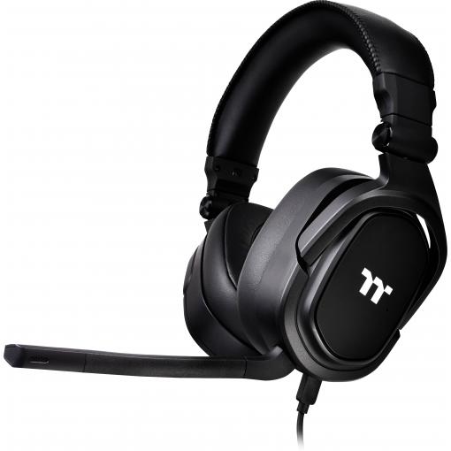 Thermaltake Argent H5 Stereo Gaming Headset Headset uzavřená (Over Ear) kabelová stereo černá regulace hlasitosti, Vypnutí zvuku mikrofonu Gaming