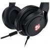 CHERRY JA-2200-2 Gaming Sluchátka On Ear kabelová 7.1 Surround černá Vypnutí zvuku mikrofonu, regulace hlasitosti, složitelná