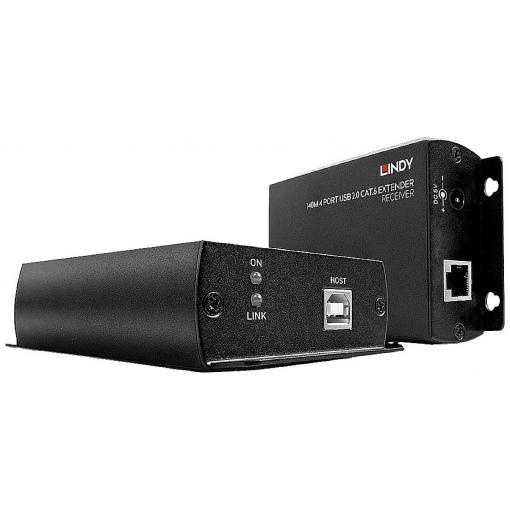 LINDY 42710 USB B USB extender přes síťový kabel RJ45 140 m