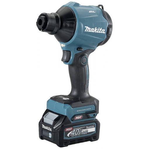 Makita AS001GA102 Akumulátorové dmychadlo Průtok vzduchu 1.1 m³/min Rychlost proudění vzduchu 200 m/s Li-Ion 40 V 2.0 Ah akumulátor, vč. nabíječky
