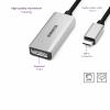 Marmitek USB-C® adaptér [1x USB-C® - 1x zásuvka DisplayPort] USB-C / DisplayPort Adapter 0.15 m