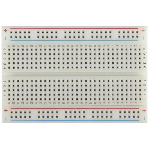 Velleman nepájivé kontaktní pole šedá Počet pólů 400 (d x š x v) 82 x 8 x 55 mm 1 ks
