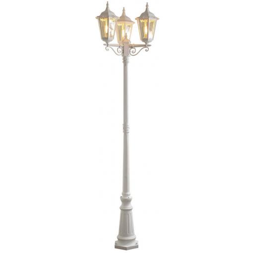 Konstsmide 7217-250 Firenze venkovní stojací osvětlení úsporná žárovka E27 100 W bílá