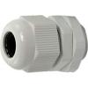 Kabelová průchodka PG-16, M22×1,5, pro kabel 10–14 mm, bílá