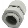 Kabelová průchodka PG-16, M22×1,5, pro kabel 10–14 mm, bílá