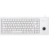 CHERRY Compact-Keyboard G84-4400 PS2 klávesnice německá, QWERTZ šedá integrovaný trackball, tlačítka myši, 19 aplikace