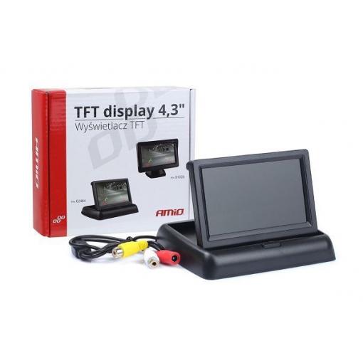 LCD monitor TFT 4,3" pro couvání, 480 × 234 px, 12 V DC