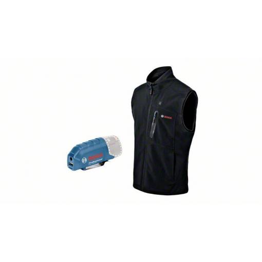 Bosch Professional 06188000EE Vyhřívaná Weste GHV 12+18V XA vel. Oblečení: XXL černá