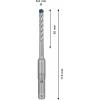 Bosch Accessories EXPERT SDS plus-7X 2608900180 příklepový vrták 30dílná 6 mm Celková délka 115 mm SDS plus 30 ks