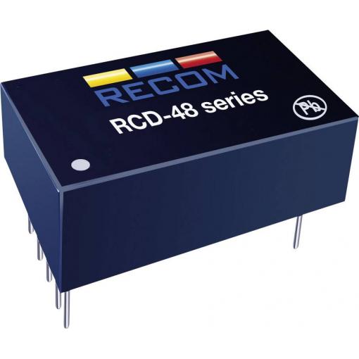 Napájecí zdroj LED Serie Recom Lighting RCD-48-0.35/W, 0-350mA, 9-60 V/DC