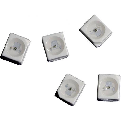SMD LED PLCC2 Avago Technologies, HSMY-A100-J00J1, 20 mA, 2,2 V, 120 °, 12 mcd, žlutá