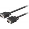 club3D VGA kabel VGA pólové Zástrčka, VGA pólové Zástrčka 10.00 m černá CAC-1710 lze šroubovat, pozlacené kontakty VGA kabel
