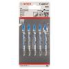 Bosch Accessories 2608634237 Pilový plátek do kmitací pily T 118 EOF - Flexible for Metal 5 ks