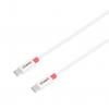 Skross USB kabel USB 2.0 USB-C ® zástrčka, USB-C ® zástrčka 1.20 m bílá kulatý SKCA0008C-C120CN