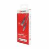 Skross USB kabel USB 2.0 USB-A zástrčka 1.20 m šedá kulatý, flexibilní provedení, látkový potah SKCA0011A-MFI120CN