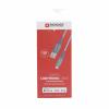 Skross USB kabel USB 2.0 USB-A zástrčka 1.20 m šedá kulatý, flexibilní provedení, látkový potah SKCA0011A-MFI120CN