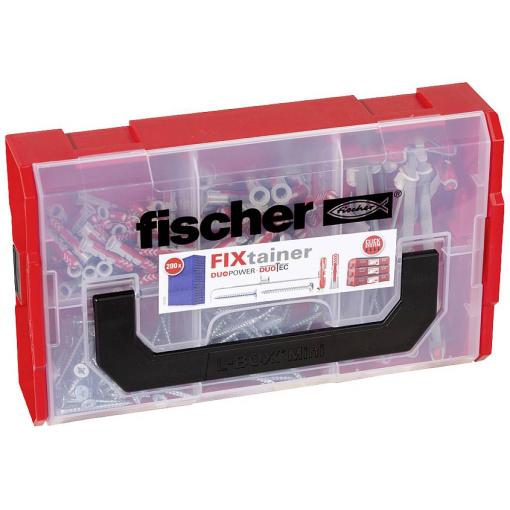 Fischer 541106 FIXtainer - DUOPOWER / DUOTEC souprava hmoždinek 200 ks