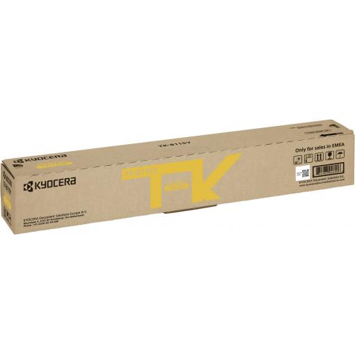 Kyocera Toner TK-8115 Y originál žlutá 6000 Seiten 1T02P3ANL0