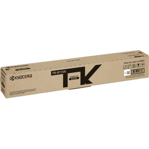 Kyocera Toner TK-8115 K originál černá 12000 Seiten 1T02P30NL0