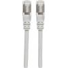 Intellinet 740982 RJ45 síťové kabely, propojovací kabely CAT 6A S/FTP 7.50 m šedá fóliové stínění, stínění pletivem, stíněný, bez halogenů 1 ks