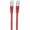Intellinet 740760 RJ45 síťové kabely, propojovací kabely CAT 6A S/FTP 1.50 m červená fóliové stínění, stínění pletivem, stíněný, bez halogenů 1 ks