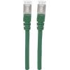 Intellinet 741194 RJ45 síťové kabely, propojovací kabely CAT 6A S/FTP 20.00 m zelená fóliové stínění, stínění pletivem, stíněný, bez halogenů 1 ks