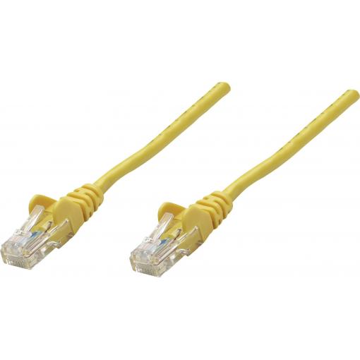 Intellinet 342391 RJ45 síťové kabely, propojovací kabely CAT 6 U/UTP 7.50 m žlutá 1 ks