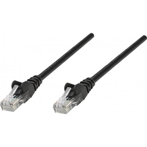 Intellinet 343350 RJ45 síťové kabely, propojovací kabely CAT 6 U/UTP 5.00 m černá 1 ks