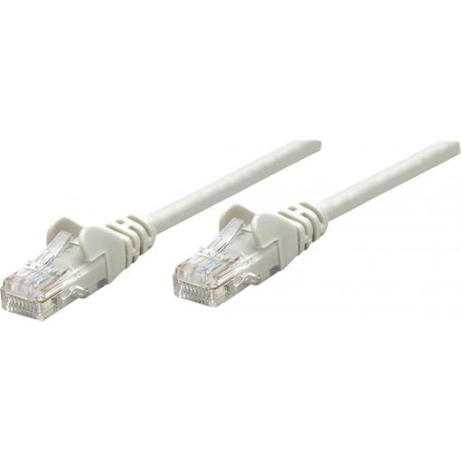 Intellinet 336734 RJ45 síťové kabely, propojovací kabely CAT 6 U/UTP 10.00 m šedá 1 ks