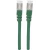 Intellinet 741071 RJ45 síťové kabely, propojovací kabely CAT 6A S/FTP 10.00 m zelená fóliové stínění, stínění pletivem, stíněný, bez halogenů 1 ks