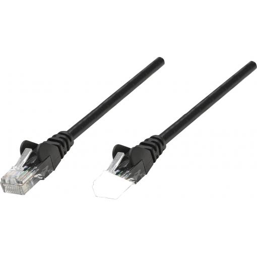 Intellinet 735391 RJ45 síťové kabely, propojovací kabely CAT 6 S/FTP 2.00 m černá pozlacené kontakty 1 ks