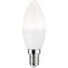 50125 LED ZB Kerze 400lm 5,5W 2700K matt dim Paulmann Home LED žárovka E14 Energetická třída (EEK2021): G (A - G) 5 W teplá bílá matná