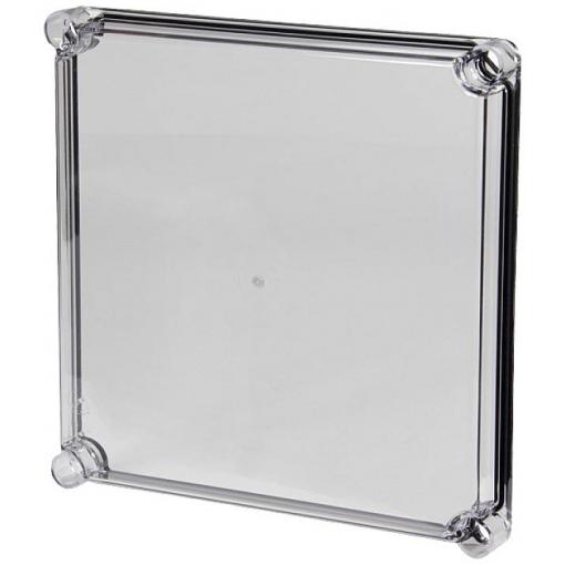 Fibox Cover, PC Transparent 3720096 univerzální pouzdro 280 x 280 x 30 polykarbonát šedobílá (RAL 7035) 1 ks