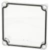 Fibox Cover, PC Transparent 3720147 univerzální pouzdro 190 x 190 x 30 polykarbonát šedobílá (RAL 7035) 1 ks