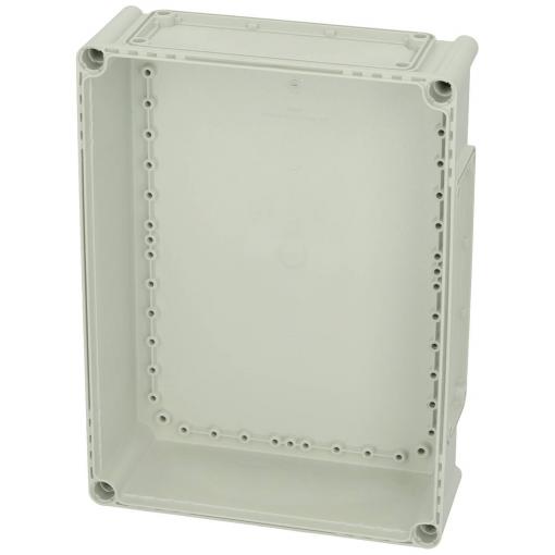 Fibox Base, PC Openings, 4x size 2 flange 3530133 spodní část pouzdra 380 x 280 x 100 polykarbonát šedobílá (RAL 7035) 1 ks