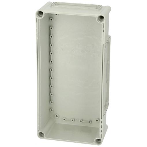 Fibox Base, PC Openings, 2x size 1 flange + 2x size 2 flange 3530136 spodní část pouzdra 380 x 190 x 100 polykarbonát šedobílá (RAL 7035) 1 ks