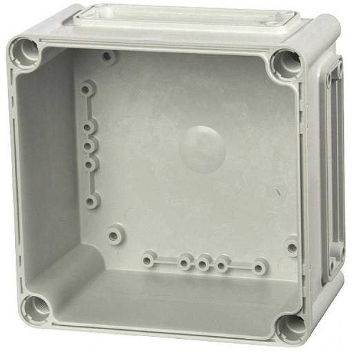 Fibox Base, PC Openings, 4x size 1 flange 3530139 spodní část pouzdra 190 x 190 x 100 polykarbonát šedobílá (RAL 7035) 1 ks