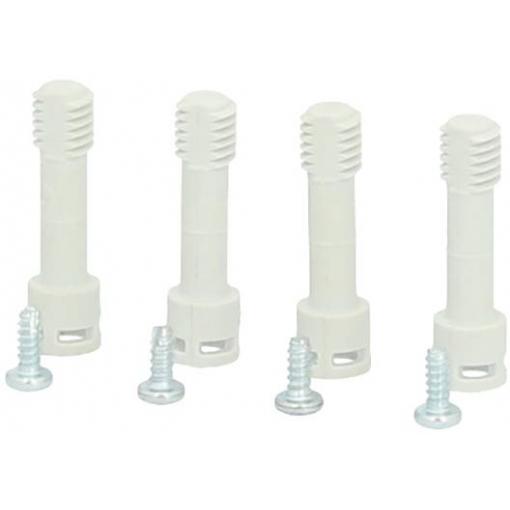 Fibox Grey screw set, High cover (25-100 mm) High base (50-125 mm) Sada šroubů 1 sada