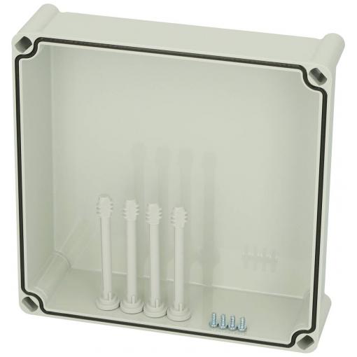 Fibox Cover, PC Grey 3730558 univerzální pouzdro 280 x 280 x 80 polykarbonát šedobílá (RAL 7035) 1 ks