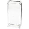 Fibox Cover, PC Transparent 3720557 univerzální pouzdro 380 x 190 x 80 polykarbonát šedobílá (RAL 7035) 1 ks