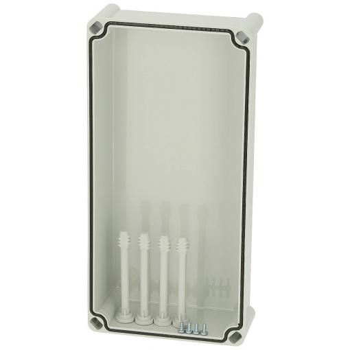 Fibox Cover, PC Grey 3730557 univerzální pouzdro 380 x 190 x 80 polykarbonát šedobílá (RAL 7035) 1 ks