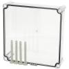 Fibox Cover, PC Transparent 3720558 univerzální pouzdro 280 x 280 x 80 polykarbonát šedobílá (RAL 7035) 1 ks