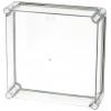 Fibox Cover, PC Transparent 3720558 univerzální pouzdro 280 x 280 x 80 polykarbonát šedobílá (RAL 7035) 1 ks