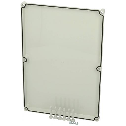 Fibox Cover, PC Grey 3730320 univerzální pouzdro 560 x 380 x 30 polykarbonát šedobílá (RAL 7035) 1 ks