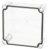 Fibox Cover, PC Transparent 3720555 univerzální pouzdro 190 x 190 x 80 polykarbonát šedobílá (RAL 7035) 1 ks