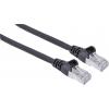 Intellinet 741101 RJ45 síťové kabely, propojovací kabely CAT 6A S/FTP 15.00 m černá fóliové stínění, stínění pletivem, stíněný, bez halogenů 1 ks
