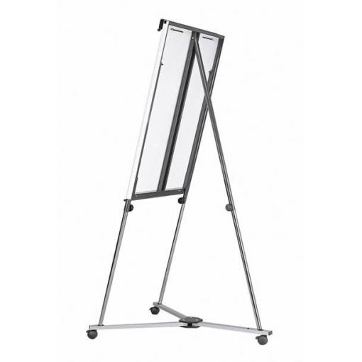 magnetoplan pojízdná konstrukce pro flipchart (d x š x v) 680 x 190 x 110 mm stříbrná 12270100