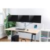 LogiLink držák na stůl pro monitor BP0052 3 Displej: (s) 33,0 cm (13) - 81,3 cm (32) stříbrná naklápěcí, nakláněcí