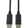 LogiLink DisplayPort kabel Konektor DisplayPort, Konektor DisplayPort 7.50 m černá CV0076 Kabel DisplayPort