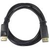 LogiLink DisplayPort kabel Konektor DisplayPort, Konektor DisplayPort 7.50 m černá CV0076 Kabel DisplayPort